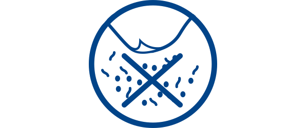 Keine Fussel- und Faserbildung